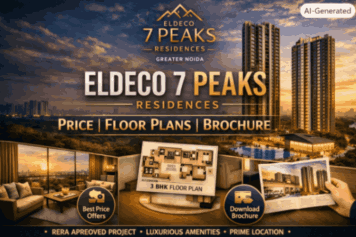 Eldeco 7 Peaks Residences Price, Floor Plans & Brochure